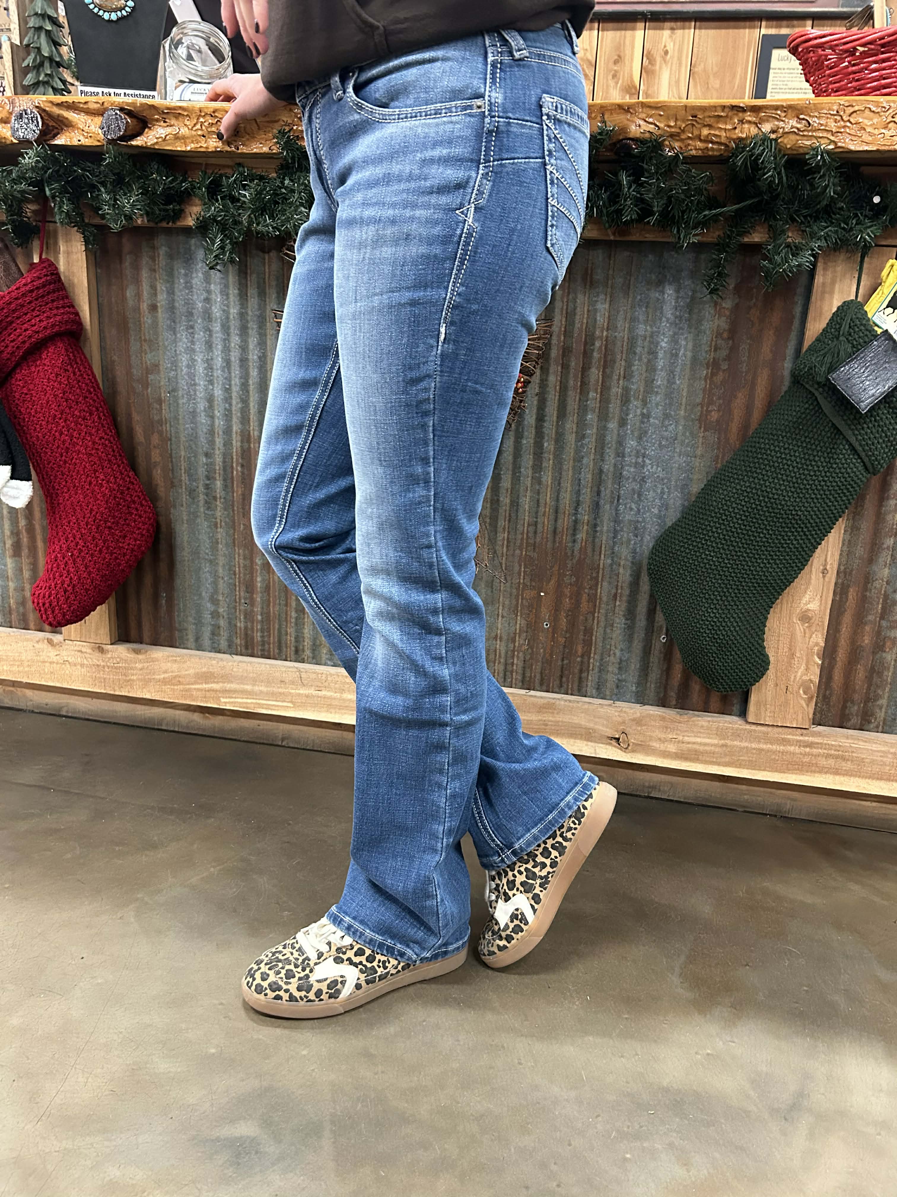 Women's Ariat Aisha Boot Cut Jean-Women's Denim-Ariat-Lucky J Boots & More, Women's, Men's, & Kids Western Store Located in Carthage, MO