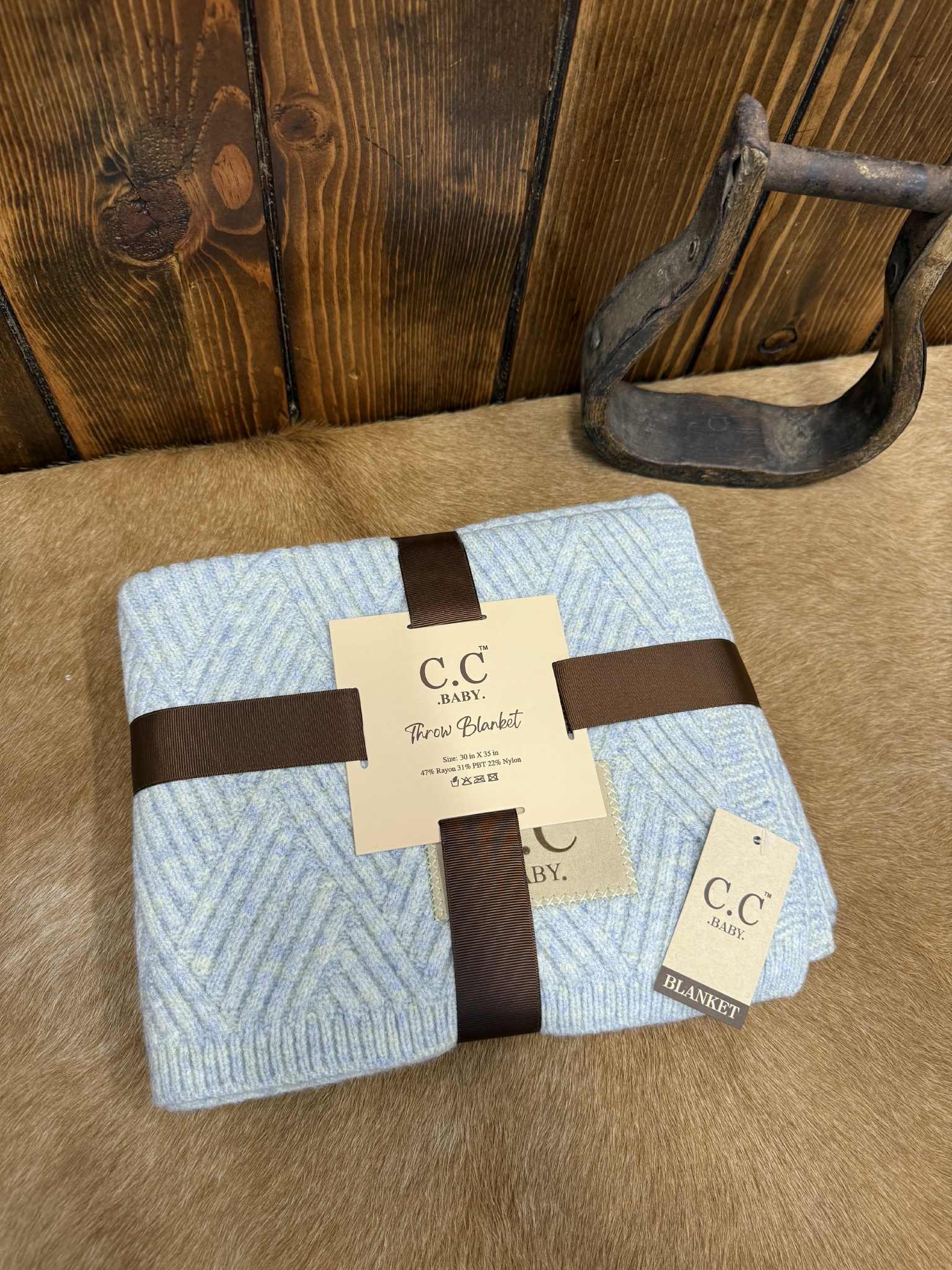 C.C Beanies Baby Blankets-Beanie/Gloves-C.C Beanies-Lucky J Boots & More, Women's, Men's, & Kids Western Store Located in Carthage, MO