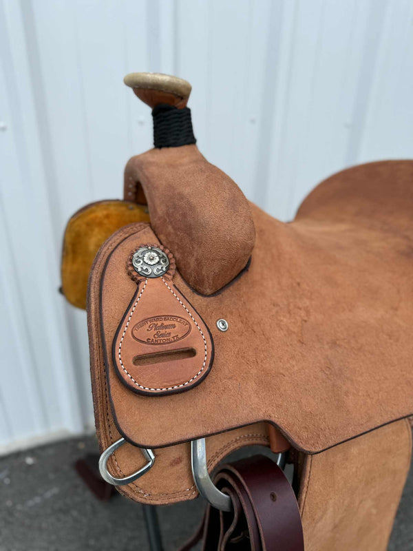 Trent Ward Platinum Roper Saddle ISPR971-25-Saddle-Trent Ward-Lucky J Boots & More, Women's, Men's, & Kids Western Store Located in Carthage, MO
