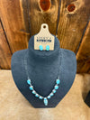 Lily Necklace Set-Necklaces-LJ Turquoise-Lucky J Boots & More, Women's, Men's, & Kids Western Store Located in Carthage, MO