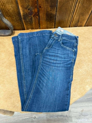 Women's Ariat Perfect Rise Lelani Trouser Jean-Women's Denim-Ariat-Lucky J Boots & More, Women's, Men's, & Kids Western Store Located in Carthage, MO