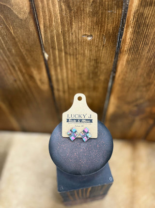 Bailey Earrings-Earrings-LJ Turquoise-Lucky J Boots & More, Women's, Men's, & Kids Western Store Located in Carthage, MO