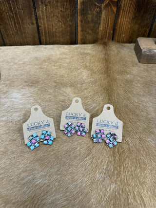 Bailey Earrings-Earrings-LJ Turquoise-Lucky J Boots & More, Women's, Men's, & Kids Western Store Located in Carthage, MO