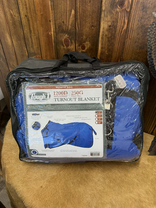 Basics by Tough1 1200D Turnout Sheet-Horse Blankets-Tough1-Lucky J Boots & More, Women's, Men's, & Kids Western Store Located in Carthage, MO