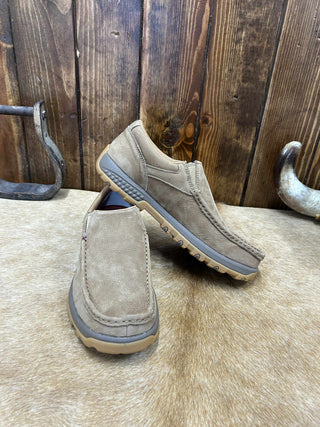 Men's Twisted X Camel Driving Moc Shoes MXC0022-Men's Casual Shoes-Twisted X Boots-Lucky J Boots & More, Women's, Men's, & Kids Western Store Located in Carthage, MO