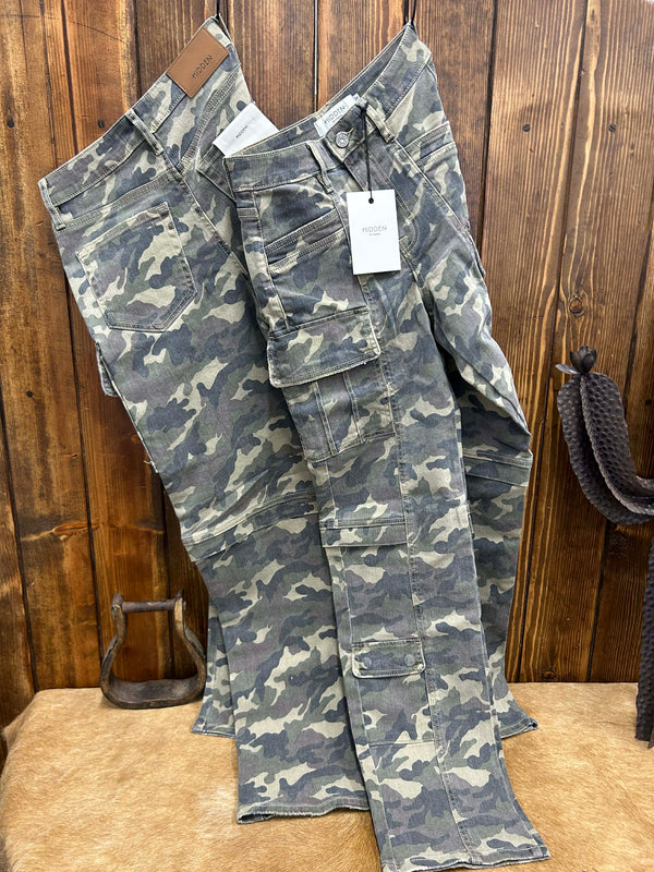 Women's Hidden Vega High Rise Straight Leg Jean-Women's Denim-HIDDEN-Lucky J Boots & More, Women's, Men's, & Kids Western Store Located in Carthage, MO