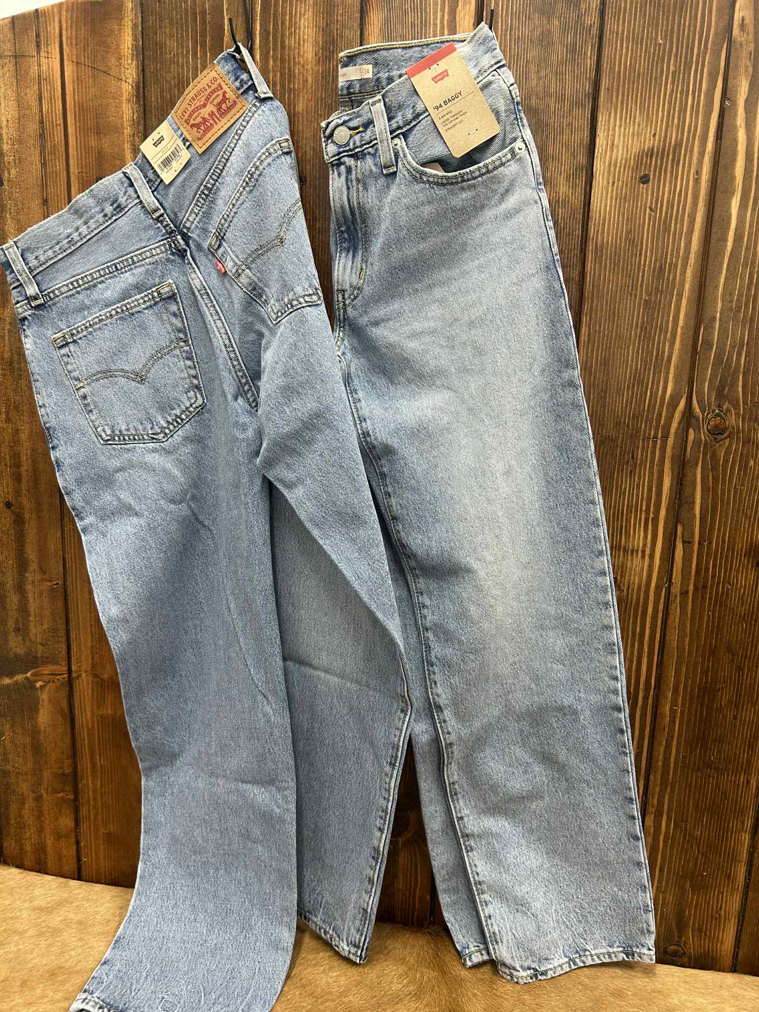 Women's Levi's '94 Baggy Straight Leg Jean-Women's Denim-Levi's-Lucky J Boots & More, Women's, Men's, & Kids Western Store Located in Carthage, MO