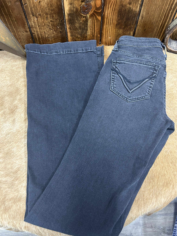 Women's Ariat High Rise Leilani Trouser Jean-Women's Denim-Ariat-Lucky J Boots & More, Women's, Men's, & Kids Western Store Located in Carthage, MO