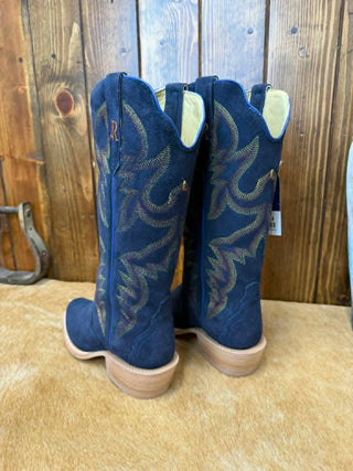 Women's R. Watson Midnight Blue Roughout Boot