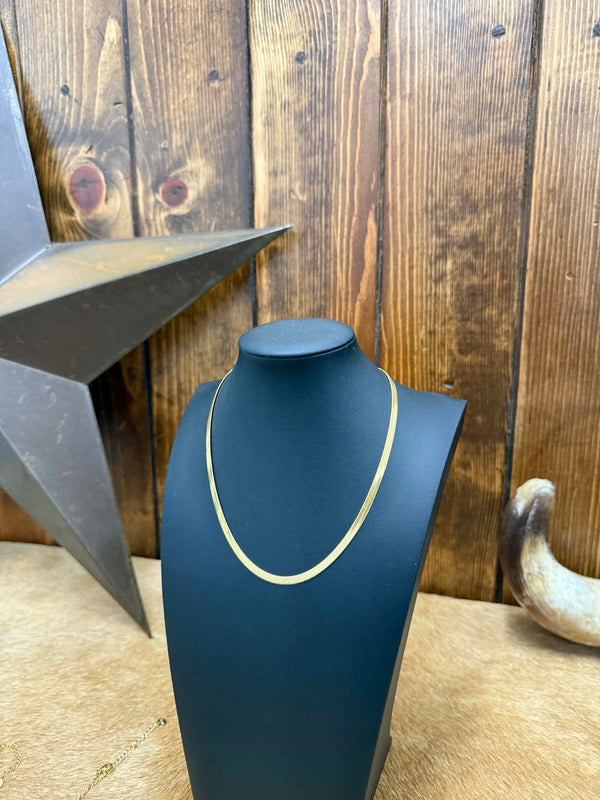 Gold Chain Necklaces-Necklaces-LJ Fashion Jewelry-Lucky J Boots & More, Women's, Men's, & Kids Western Store Located in Carthage, MO