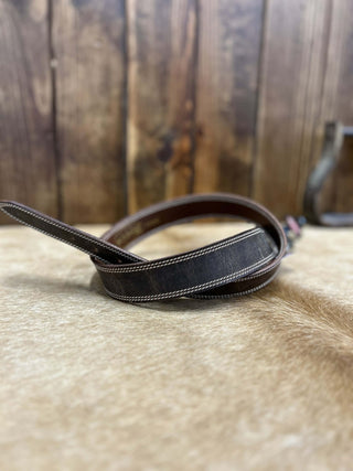 Becca Russet Work Belt | Lucky J Boots-Belts-Becca-Lucky J Boots & More, Women's, Men's, & Kids Western Store Located in Carthage, MO