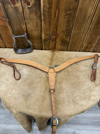 Berlin Leather Breast Collars-Breast Collar-Berlin Leather-Lucky J Boots & More, Women's, Men's, & Kids Western Store Located in Carthage, MO