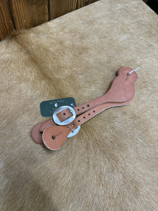 Berlin Leather Spur Straps-Spur Straps-Berlin Leather-Lucky J Boots & More, Women's, Men's, & Kids Western Store Located in Carthage, MO
