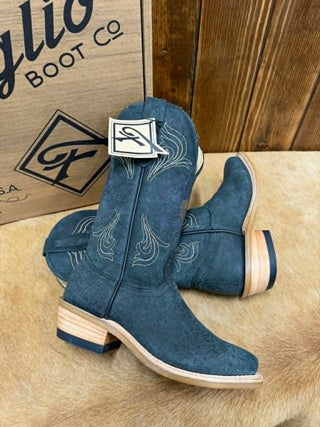 Women's Fenoglio Black Wild Boar Boot