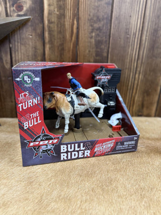 Big Country PBR Bucking Bull & Rider-Toys-Big Country Toys-Lucky J Boots & More, Women's, Men's, & Kids Western Store Located in Carthage, MO