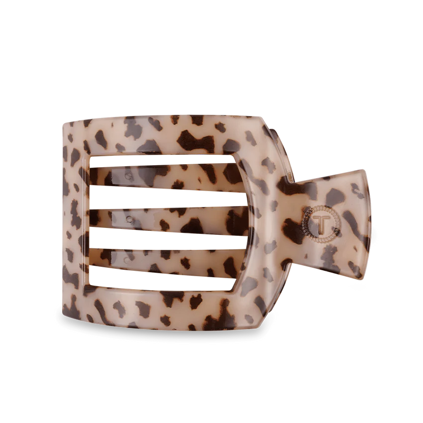 Teleties Flat Square Hair Clip-Hair Accessories-Teleties-Lucky J Boots & More, Women's, Men's, & Kids Western Store Located in Carthage, MO