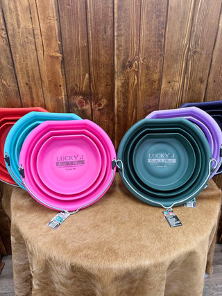 Boss Equine Collapsible Buckets-Stable Supplies-Boss Equine Products-Lucky J Boots & More, Women's, Men's, & Kids Western Store Located in Carthage, MO