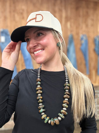 Genevieve Necklace-Necklaces-LJ Turquoise-Lucky J Boots & More, Women's, Men's, & Kids Western Store Located in Carthage, MO