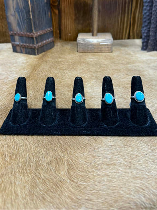 Rose Rings-Rings-LJ Turquoise-Lucky J Boots & More, Women's, Men's, & Kids Western Store Located in Carthage, MO