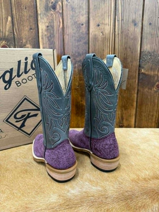 Women's Fenoglio Bordeaux Wild Boar Boot