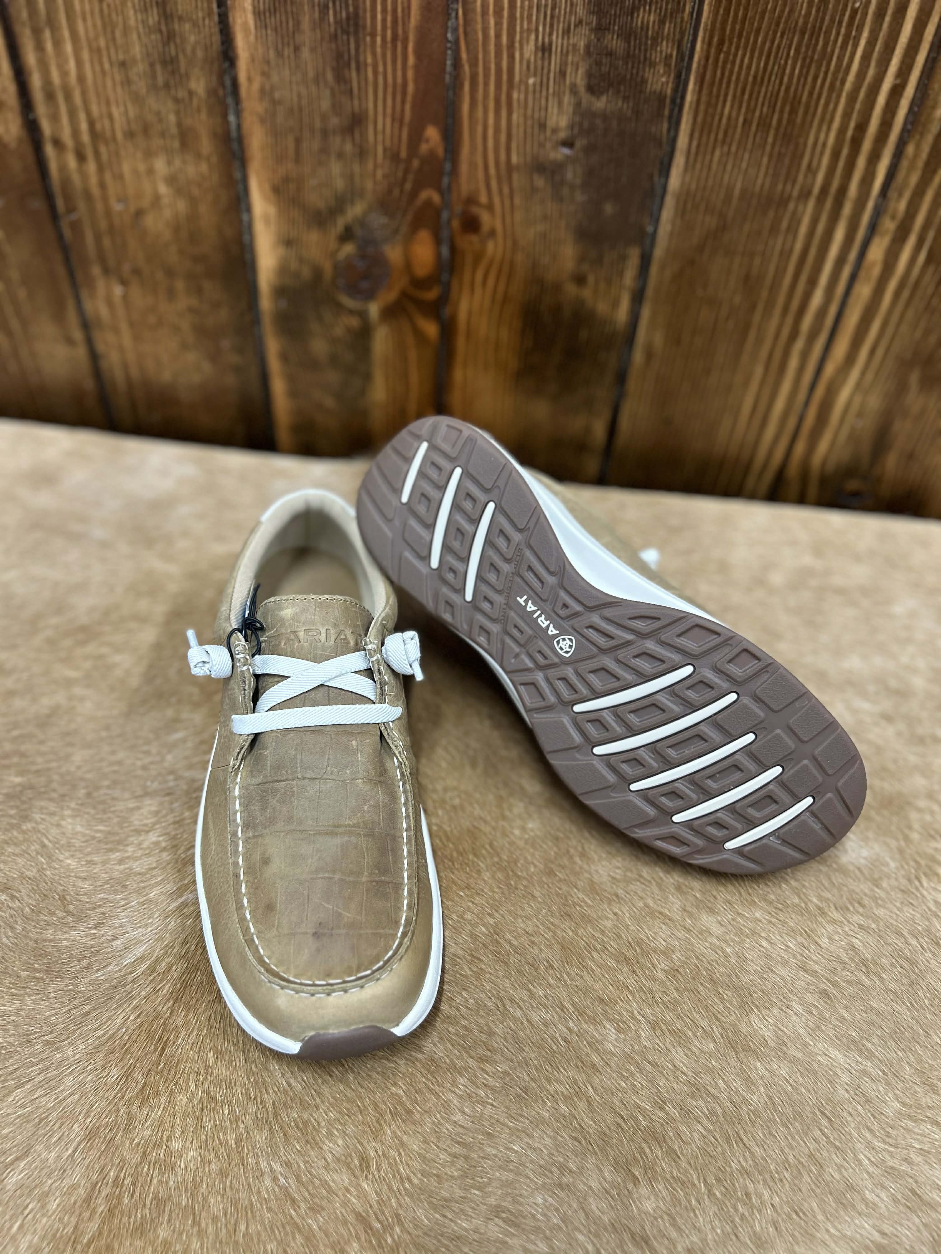 Ariat Men's Buckeye H2O Light Tan Shoes-Men's Casual Shoes-Ariat-Lucky J Boots & More, Women's, Men's, & Kids Western Store Located in Carthage, MO