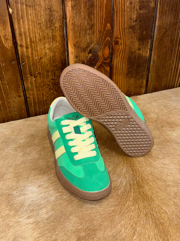Corkys Heads Up Sneakers in Green-Women's Casual Shoes-Corkys Footwear-Lucky J Boots & More, Women's, Men's, & Kids Western Store Located in Carthage, MO