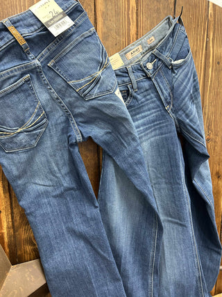 Women's Ariat Perfect Rise Leslie Slim Trouser Jean-Women's Denim-Ariat-Lucky J Boots & More, Women's, Men's, & Kids Western Store Located in Carthage, MO