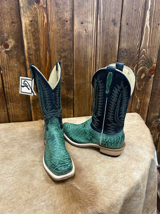 Men's Fenoglio Olive Suede Elephant Boot-Men's Boots-Fenoglio Boots-Lucky J Boots & More, Women's, Men's, & Kids Western Store Located in Carthage, MO