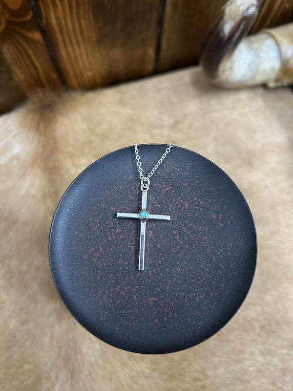 Ava Necklace-Necklaces-LJ Turquoise-Lucky J Boots & More, Women's, Men's, & Kids Western Store Located in Carthage, MO