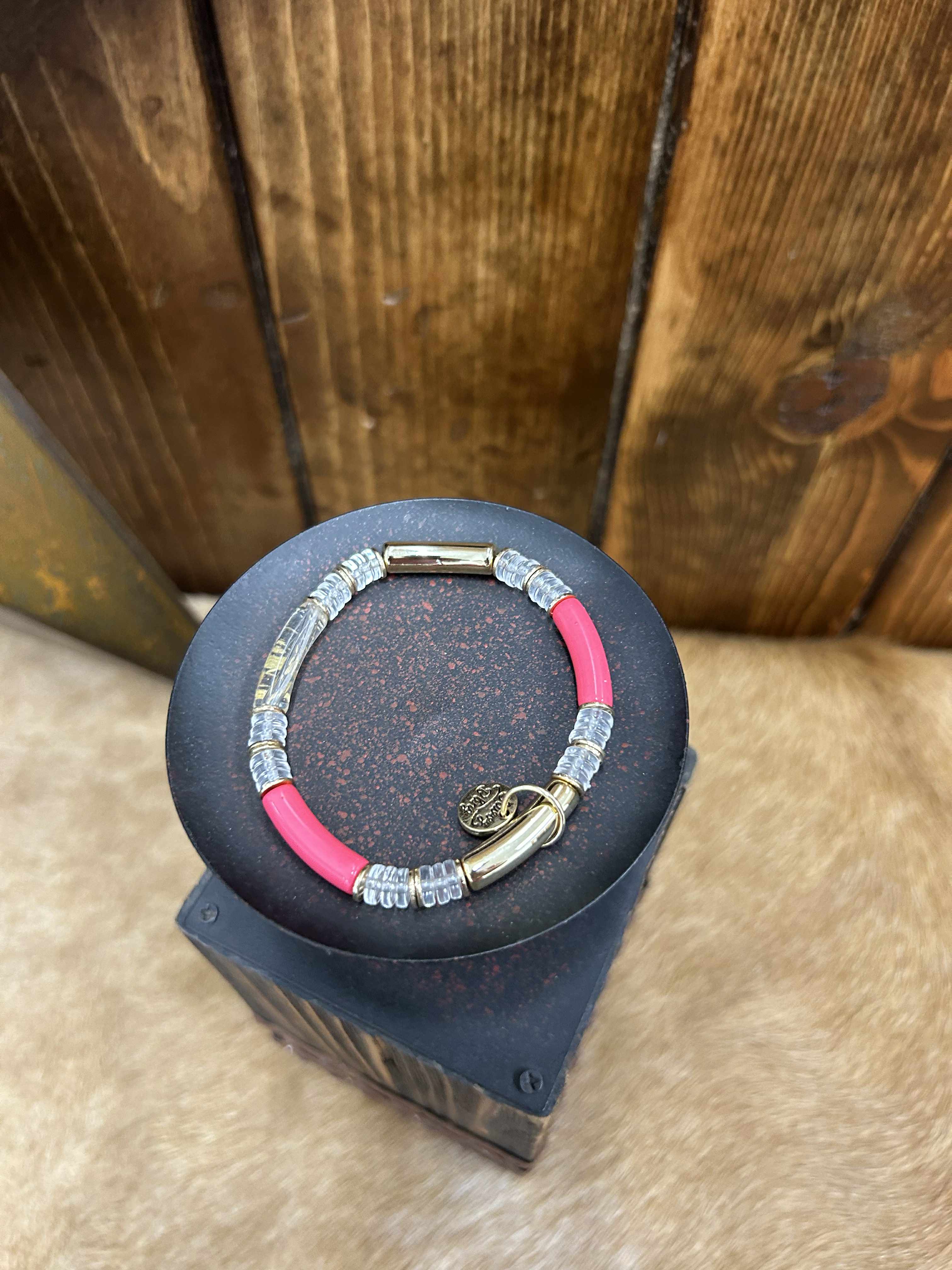 Gold Small Color Bracelets-Bracelets-LJ Fashion Jewelry-Lucky J Boots & More, Women's, Men's, & Kids Western Store Located in Carthage, MO