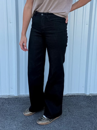Women's Flying Monkey Stevie High Rise Trouser Wide Leg Jean