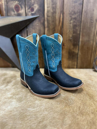 Kids Anderson Bean Black Oiled Shoulder Boot-Kids Boots-Anderson Bean-Lucky J Boots & More, Women's, Men's, & Kids Western Store Located in Carthage, MO