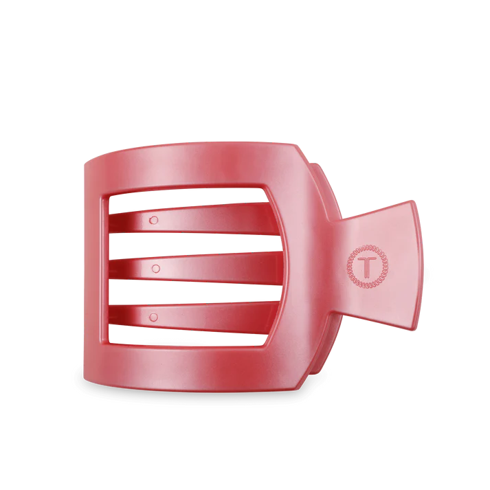 Teleties Flat Square Hair Clip-Hair Accessories-Teleties-Lucky J Boots & More, Women's, Men's, & Kids Western Store Located in Carthage, MO