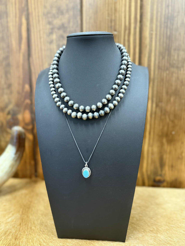Harmoni Necklace-Necklaces-LJ Turquoise-Lucky J Boots & More, Women's, Men's, & Kids Western Store Located in Carthage, MO