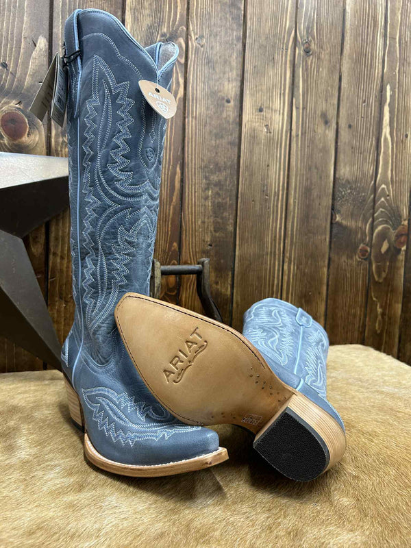 Women's Ariat Vintage Denim Casanova Boot-Women's Boots-Ariat-Lucky J Boots & More, Women's, Men's, & Kids Western Store Located in Carthage, MO