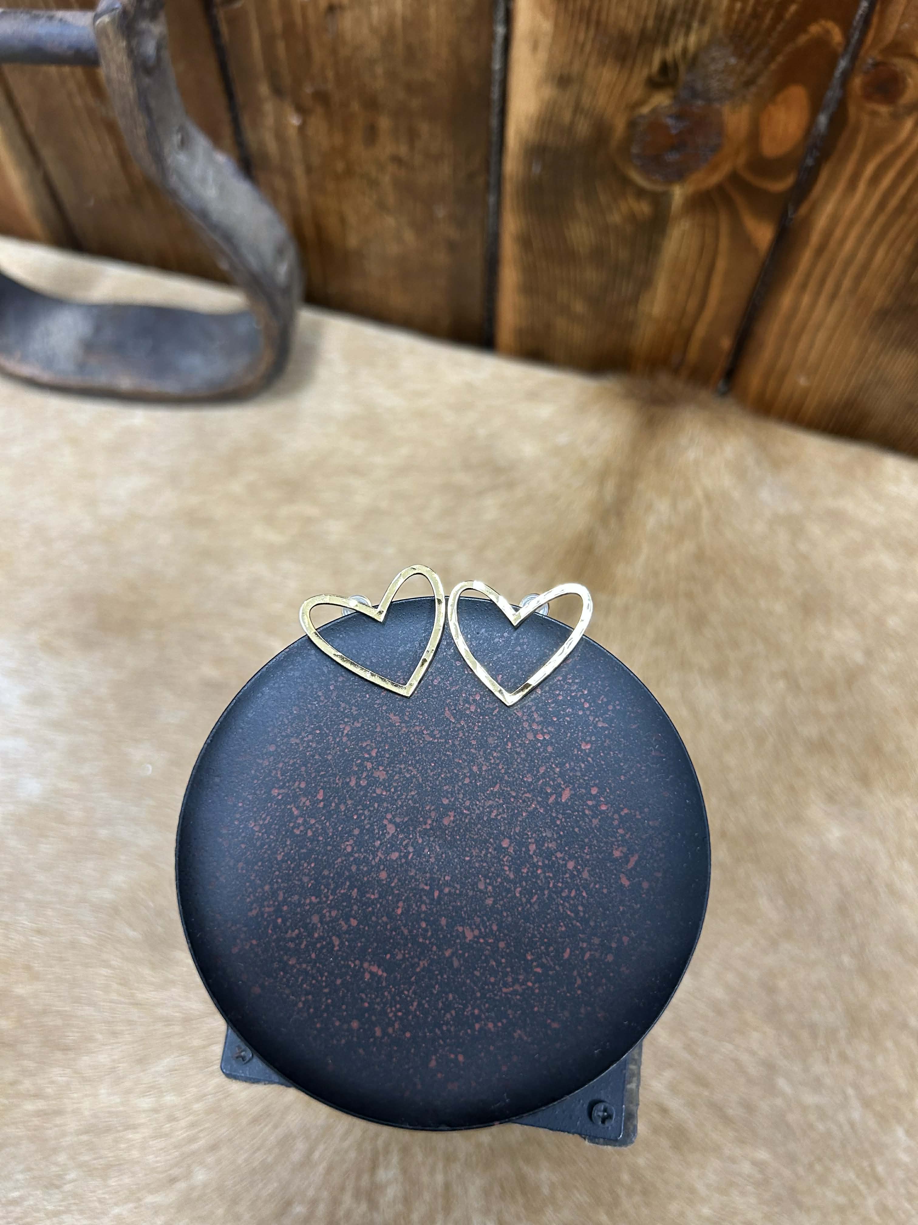 Gold Waterproof Earrings-Earrings-LJ Fashion Jewelry-Lucky J Boots & More, Women's, Men's, & Kids Western Store Located in Carthage, MO