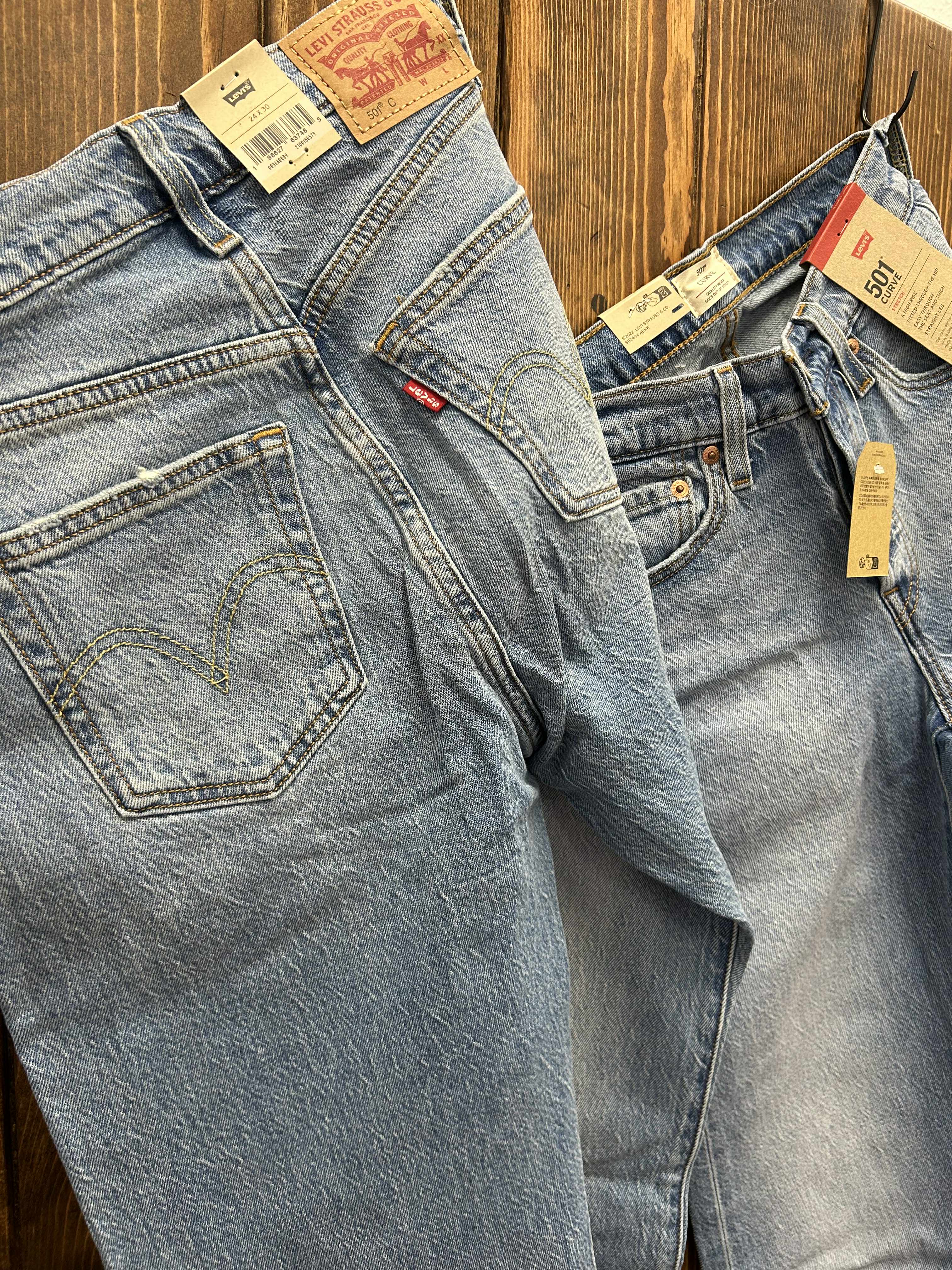 Women's Levi's 501 Curve Jean-Women's Denim-Levi's-Lucky J Boots & More, Women's, Men's, & Kids Western Store Located in Carthage, MO