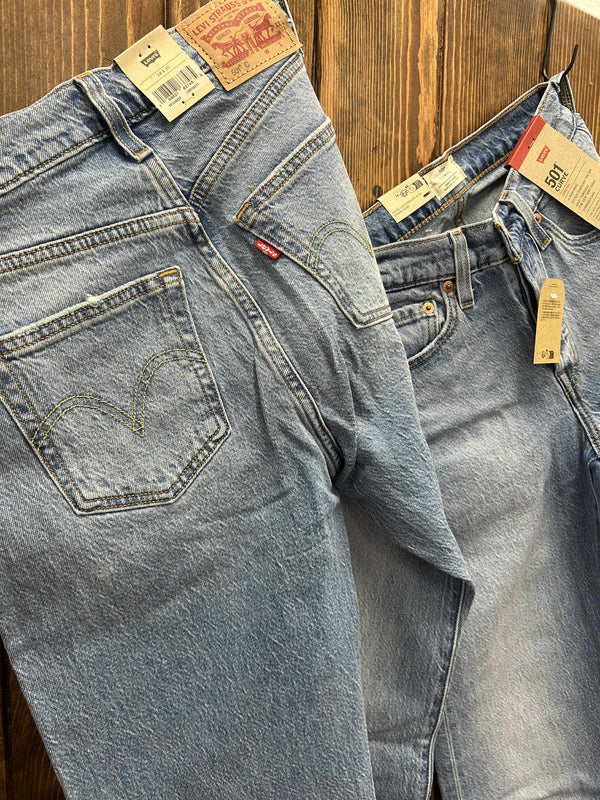 Women's Levi's 501 Curve Jean-Women's Denim-Levi's-Lucky J Boots & More, Women's, Men's, & Kids Western Store Located in Carthage, MO