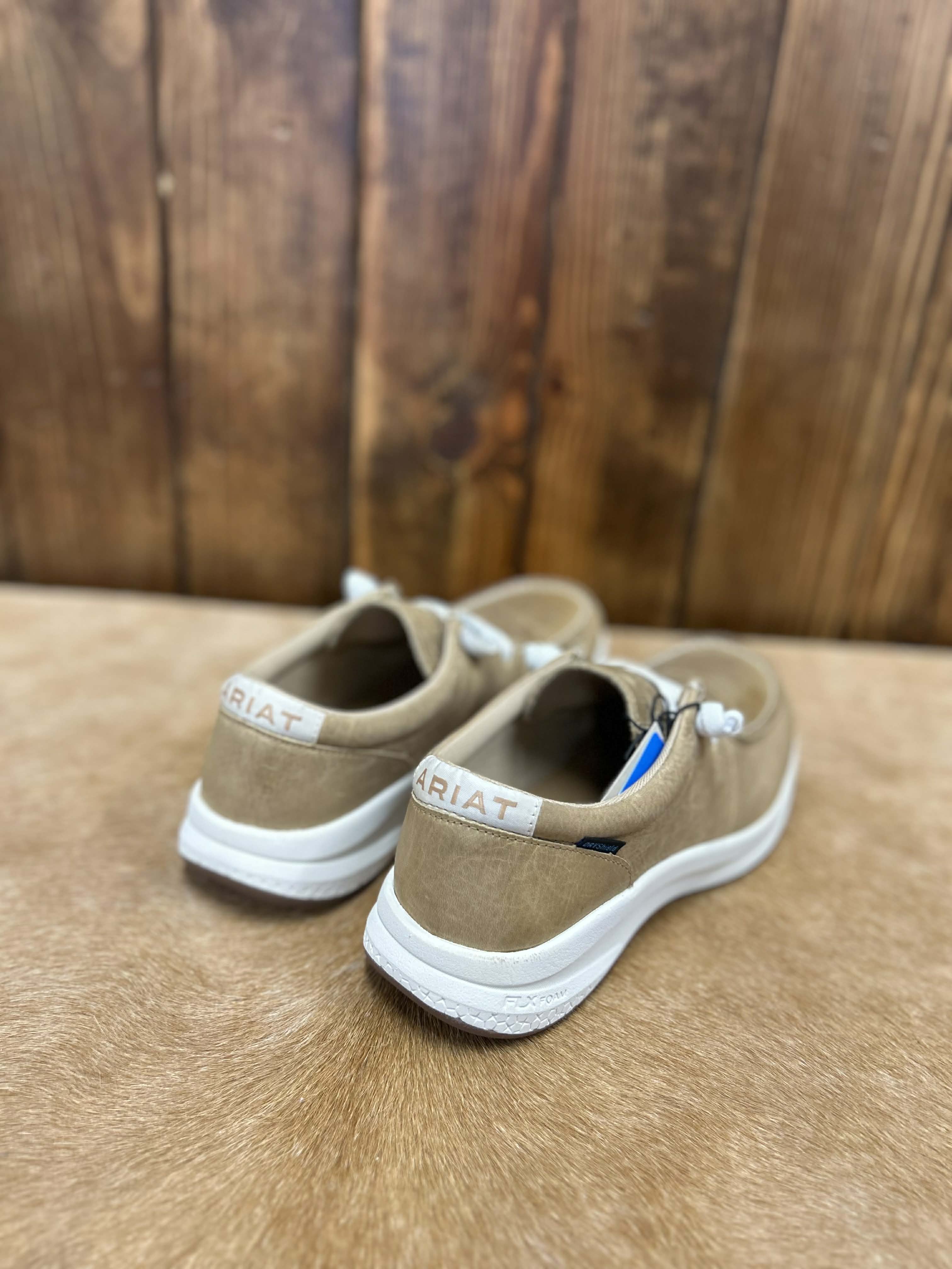 Ariat Men's Buckeye H2O Light Tan Shoes-Men's Casual Shoes-Ariat-Lucky J Boots & More, Women's, Men's, & Kids Western Store Located in Carthage, MO