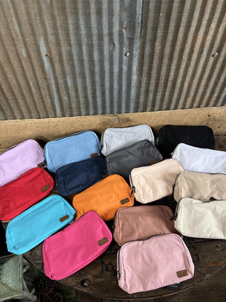 C.C Solid Color Belt Bags-Handbags-C.C Beanies-Lucky J Boots & More, Women's, Men's, & Kids Western Store Located in Carthage, MO