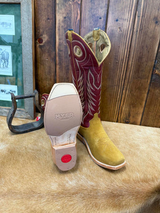 Men's Hyer Caldwell Bronze Napped Roughout Boot