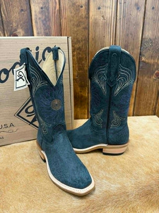 Women's Fenoglio Black Wild Boar Boot