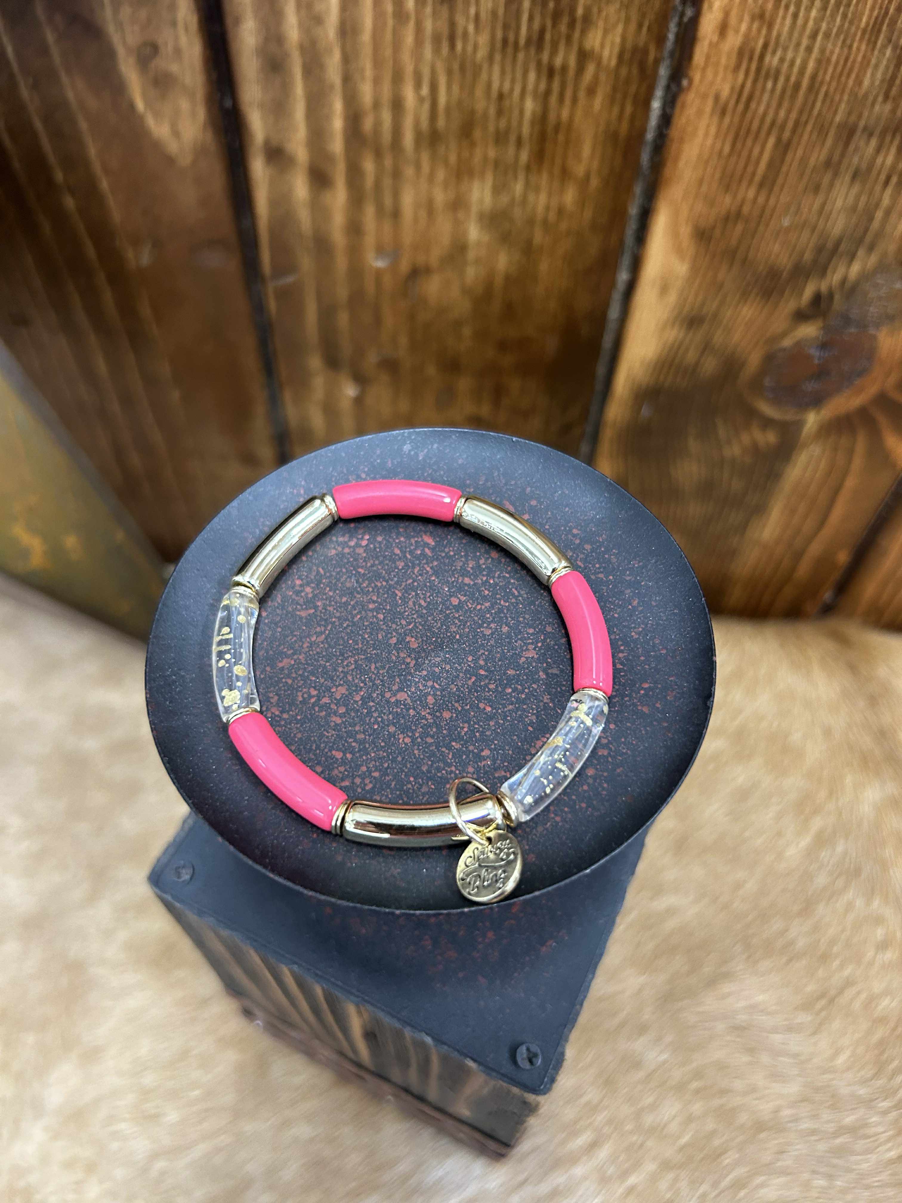 Gold Small Color Bracelets-Bracelets-LJ Fashion Jewelry-Lucky J Boots & More, Women's, Men's, & Kids Western Store Located in Carthage, MO