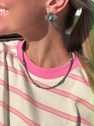 Cecilia Necklace - Lucky J Boots & More