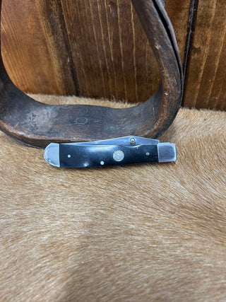 Circle SH Pocket Knives-Pocket Knives-WESTERN FASHION ACCESSORIES-Lucky J Boots & More, Women's, Men's, & Kids Western Store Located in Carthage, MO