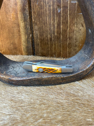Circle SH Pocket Knives-Pocket Knives-WESTERN FASHION ACCESSORIES-Lucky J Boots & More, Women's, Men's, & Kids Western Store Located in Carthage, MO