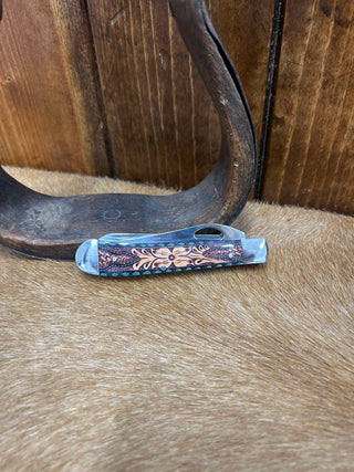 Circle SH Pocket Knives-Pocket Knives-WESTERN FASHION ACCESSORIES-Lucky J Boots & More, Women's, Men's, & Kids Western Store Located in Carthage, MO
