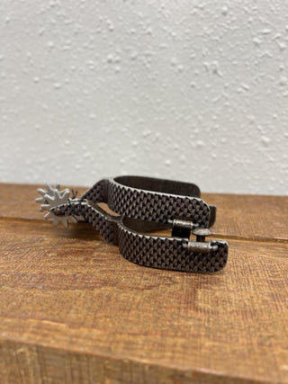 Classic Equine Spur Rasp 22 1" Band 2" Shank Med-Spurs-Equibrand-Lucky J Boots & More, Women's, Men's, & Kids Western Store Located in Carthage, MO