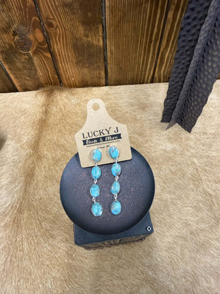 Collins Earrings - Lucky J Boots & More