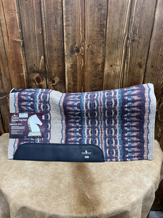 Contour Blanket Top 1/2" Felt Saddle Pad-Saddle Pads-Equibrand-Lucky J Boots & More, Women's, Men's, & Kids Western Store Located in Carthage, MO